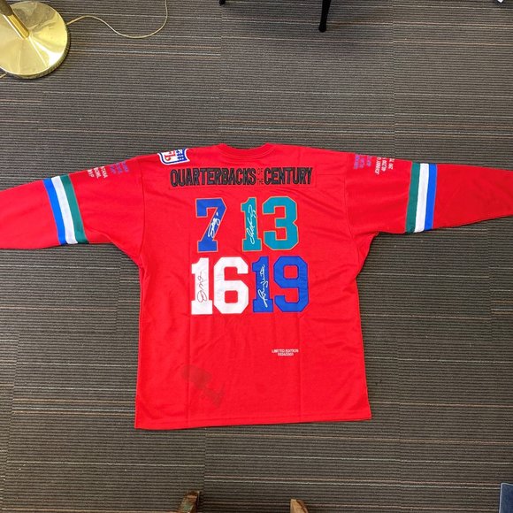 mitchell and ness quarterbacks of the century jersey